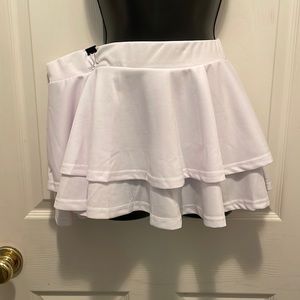 White Mini Skirt 🤍